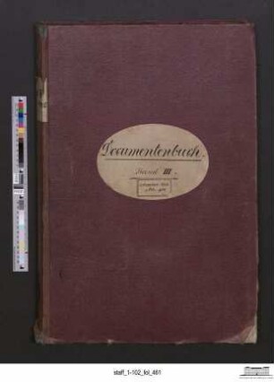 Dokumentenbuch, Einträge 601-932