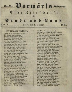 2.1849, Nr.2(6.Januar)