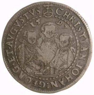 Münze, 1/2 Taler, 1597