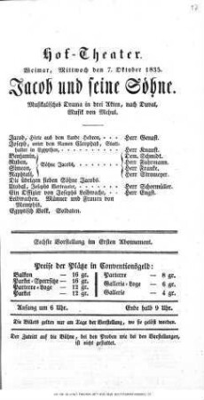 Jacob und seine Söhne