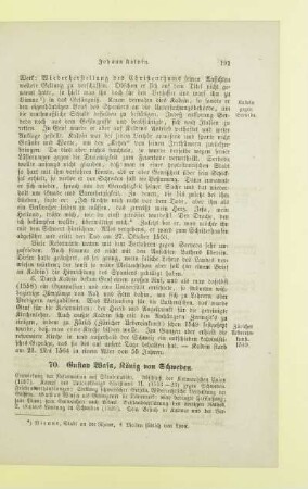 Gustav Wasa, König von Schweden