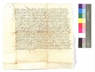 Stephan von Adelsheim, Knecht mit Pferden; Siegel: Stephan von Adelsheim.