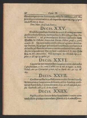 Decis. XXIIX.