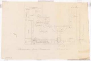 Garten Hannemann, Berlin-Frohnau: Gartenplan 1:100