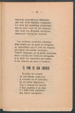 El pino de San Lorenzo