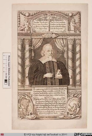 Bildnis Christoph Bulaeus (eig. Buhle) ( d. J.)