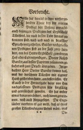 9r-9v, Vorbericht.