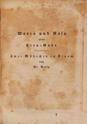 Rosen : ein Taschenbuch. 1837