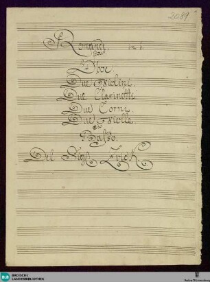 Romance. Arr - Don Mus.Ms. 2089 : ob, orch; B|b