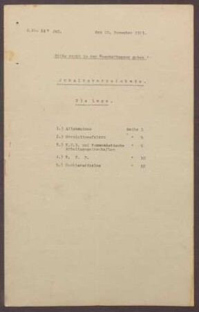 Lageberichte des Reichskommissars für Überwachung der öffentlichen Ordnung, Nr. 61a