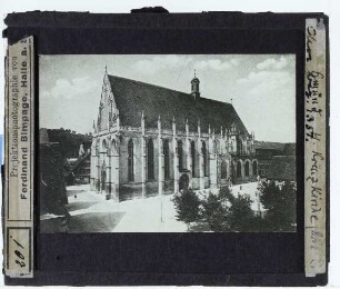 Schwäbisch Gmünd, Heilig-Kreuz-Münster : Außenansicht von SW