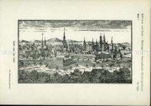 Stadtansicht von Celle, Kurfürstentum Hannover, um 1635.