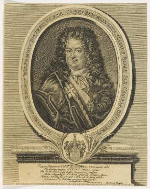 Bildnis des Wolfgangus Dietericus Beichlingius