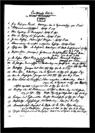 Liste Ornithologischer Arbeiten von Walther Bacmeister im Zeitraum 1911-1961