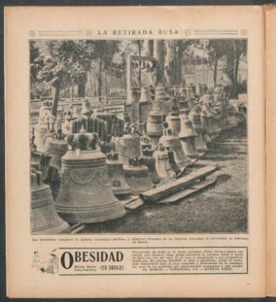 La retirada rusa - [Fotografía]