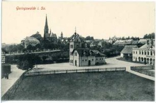 Geringswalde. Blick auf Geringswalde