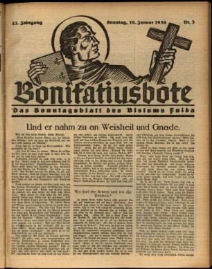 Ausgabe vom Sonntag, den 19. Januar 1936.