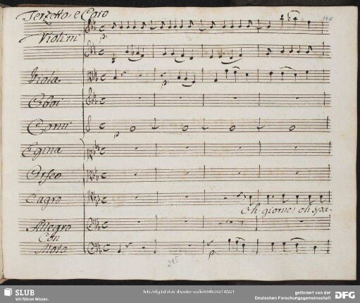 Terzetto e Coro: Oh giorno oh spavento oh cielo