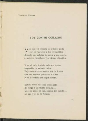 Voy con mi corazón