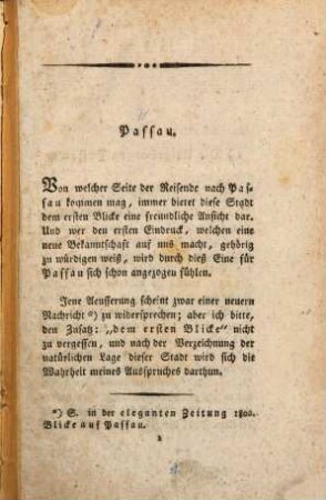 Gallerie merkwürdiger Oerter in Deutschland : in Schilderungen nach dem Leben ; eine Zeitschrift, 1. 1803