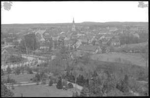 Radeburg. Blick auf Radeburg