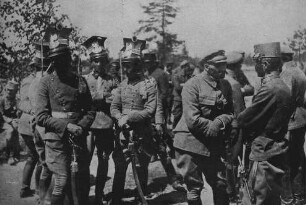 Pilsudski bei der polnischen Legion in der österreichisch-ungarischen Armee