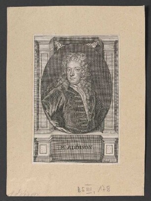 Porträt Joseph Addison (1672-1719)