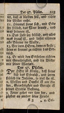 225-235, Der 97. - 102. Psalm