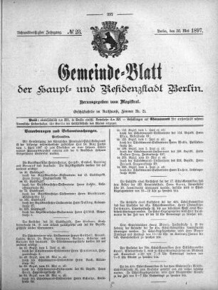 1897,23: No. 23, 30. Mai 1897