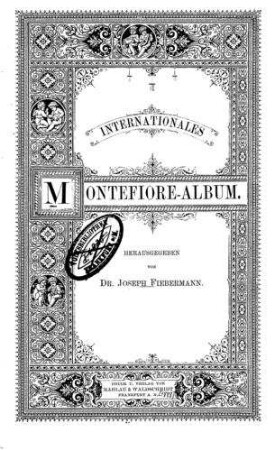 Internationales Montefiore-Album / hrsg. von Joseph Fiebermann