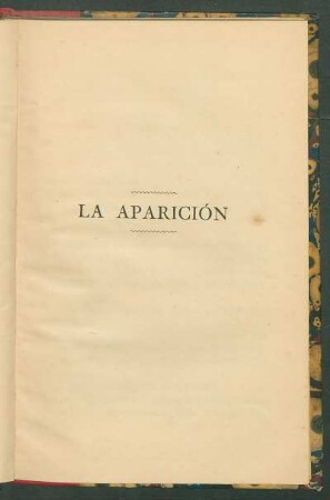 La aparición