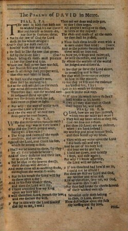 The Whole Book Of Psalms