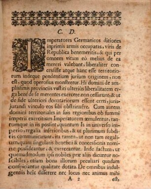 De Aedificio Praedii Nobilis : = Vom Ritter-Sitz