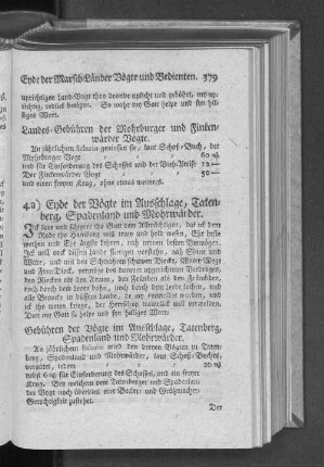 4a) Eyde der Vögte im Ausschlage, Tatenberg, Spadenland und Mohrwärder.