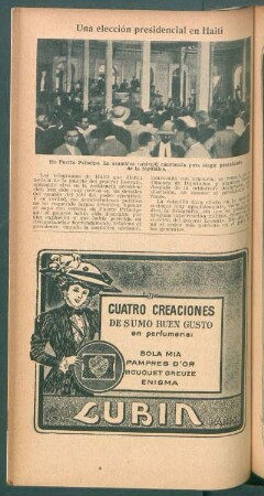 Una elección presidencial en Haití
