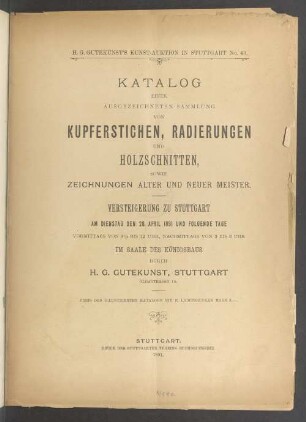Kupferst., Holzschn. u. Zeichnungen : 28.4.