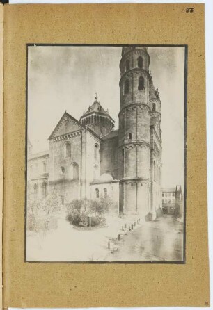 Dom, Worms: Ansicht (aus: Skizzen- und Fotoalbum 7)