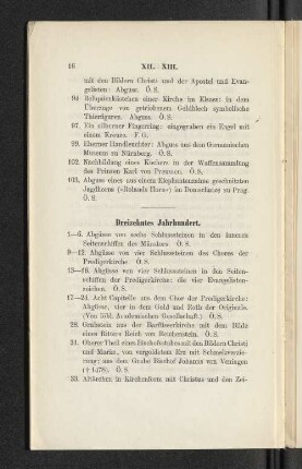Dreizehntes Jahrhundert