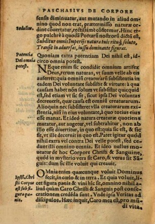 Liber de corpore et sanguine Domini