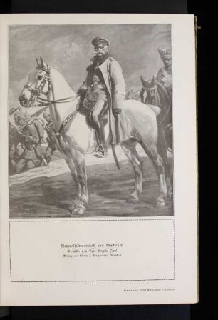 Generalfeldmarschall von Mackensen. Gemälde von Prof. Angelo Jank