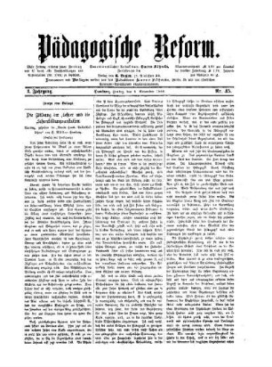Die Bildung der Lehrer und die Lehrerbildungsanstalten