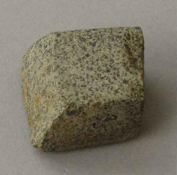 Stone axe blade (fragment)