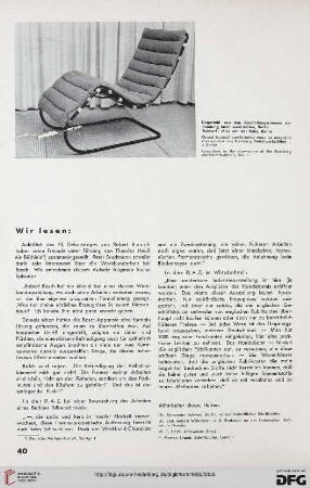 Wir lesen