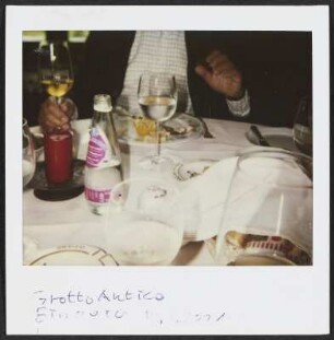 Wolfgang Siebeck im Ristorante Grotto Antico in Bioggio