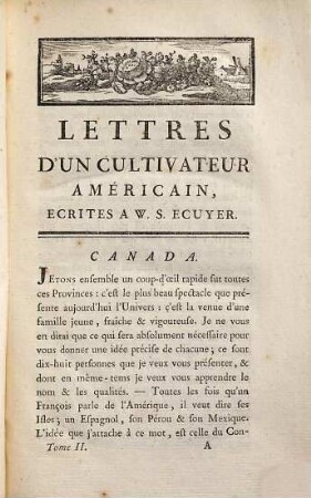 Lettres D'un Cultivateur Américain : Ecrites A W. S. Ecuyer, Depuis l'Année 1770, jusqu'à 1781, 2