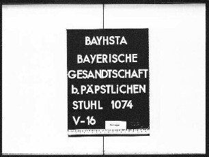 Schriftwechsel mit Wilhelm Freiherrn von Weiler, Gesandten von Zweibrücken beim oberrheinischen Kreis