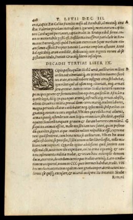Decadis Tertiae Liber IX.
