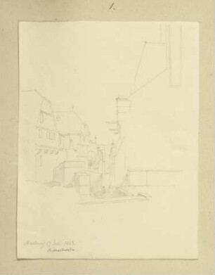Die Ritterstraße in Marburg