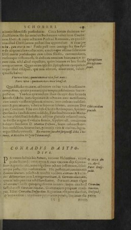Conradus Dasypodius.