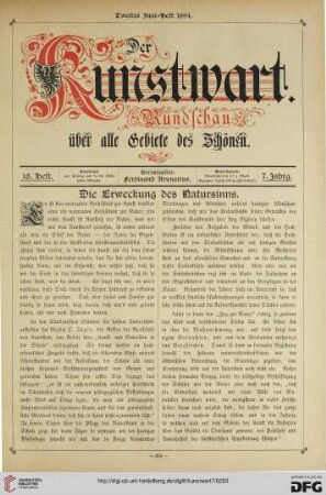 Heft 18 (2. Juniheft 1894)